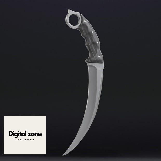 Smoke Knife MK1 Best Quality 3D Printer Files 3D STL Model Print STL