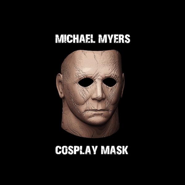 Michael Myers Mask High Quality 3D Printer Files 3D STL model Print STL File 3D Digital Printing STL File for 3D Printers