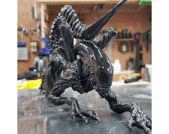 Alien (Xenomorph) Statue Hochwertige 3D-Druckerdateien 3D STL-Modell Druck STL-Datei 3D Digitaldruck STL-Datei für 3D-Drucker