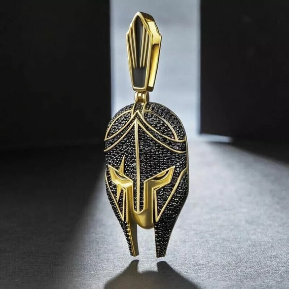 Spartan Pendant Small Diamond Pendant Mens The Spartan Spirit Pendant