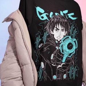 Unisex Gantz Kei Kurono Anime T-Shirt, Manga Otaku Shirt, Gantz: O Reika Shimohira Anime T-Shirt, Manga Waifu Shirt