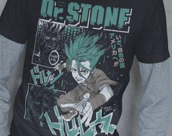 Genius Ishigami Anime Unisex T-Shirt, Anime Manga Shirt, Anime Shirt, Anime Liebhaber Shirt, Grafik Anime T-Shirt, Manga Shirt, japanische Shirts