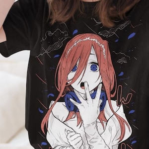 Unisex My Cosplay Darling Anime T-Shirt, Miku Manga Waifu Graphic Tee Shirt