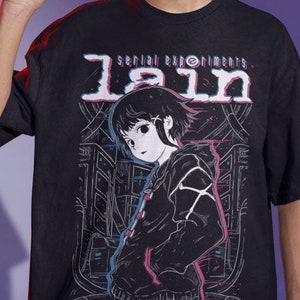 Lain Iwakura Shirt, Lain Shirt, Serial Experiments Lain shirt, Anime Shirt, Streetwear, Anime Manga Shirt, Anime Graphic Tee, Anime Lovers