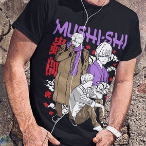 Ginko Mushishi Anime T-Shirt, Ginko manga Shirt