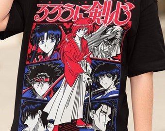 Unisex Custom Samurai kenshin fan Unisex Jersey Short Sleeve Tee