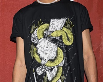 Koszulka unisex Thorfinn Son of Thors Anime, koszula Manga Viking Saga