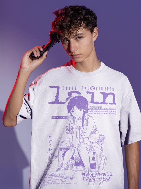 Lain Iwakura Shirt, Lain Shirt, Serial Experiments Lain Shirt