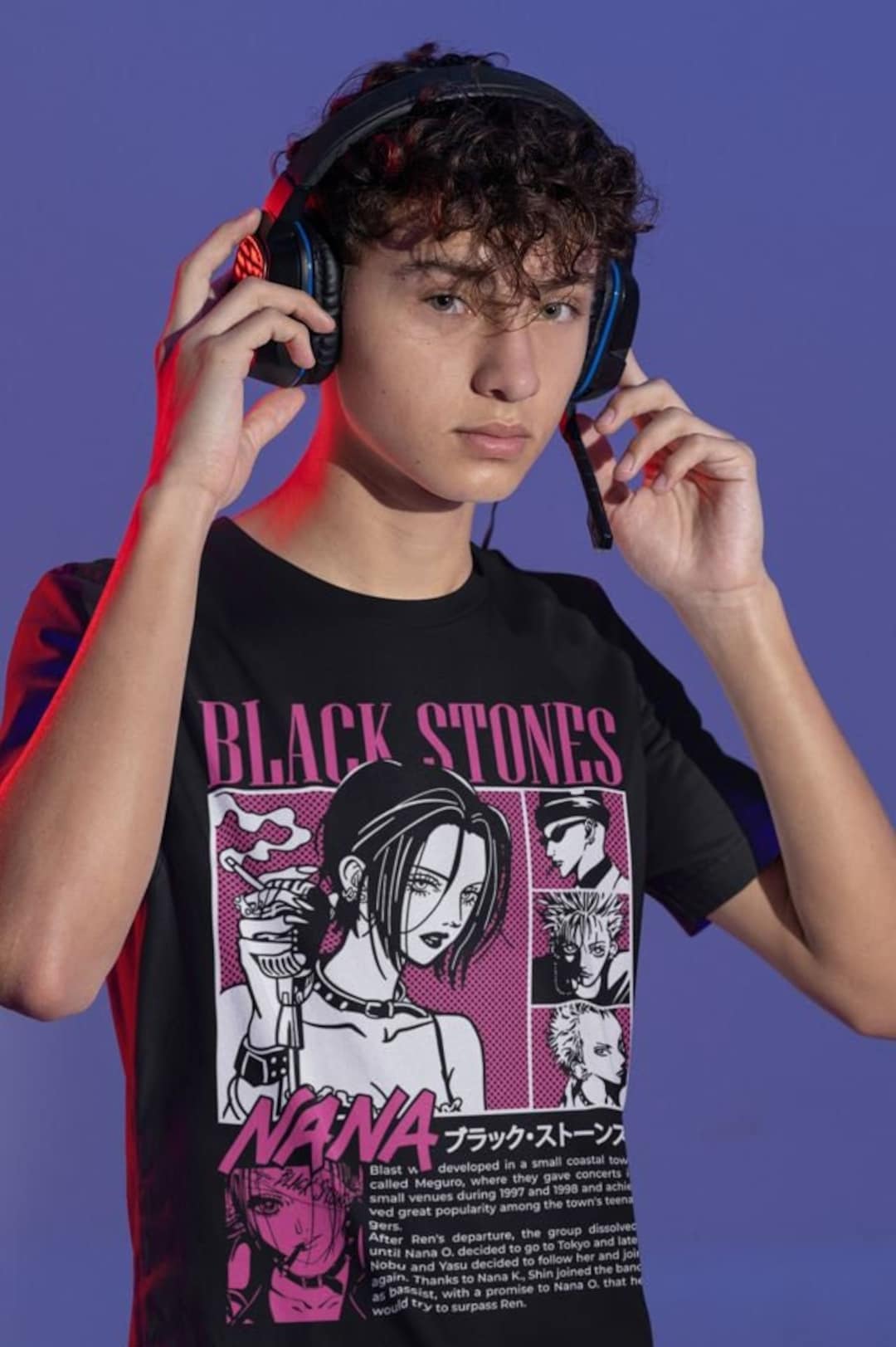 Nana anime merch nana anime shirt nana osaki manga etsy