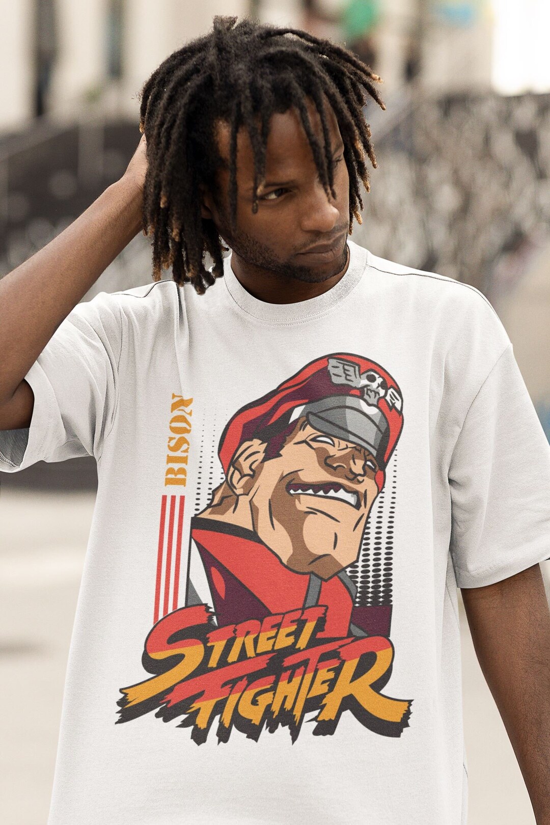 Camiseta unisex Major Bison Dictator Comic Street Fighting Premium ...