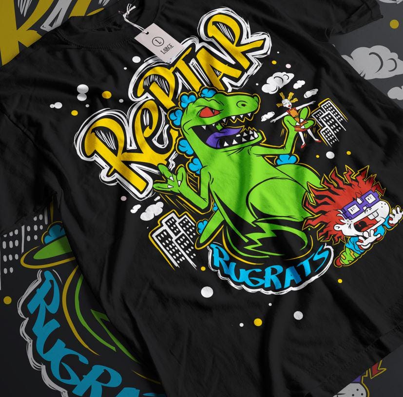 Rugrats Reptar Shirt UK