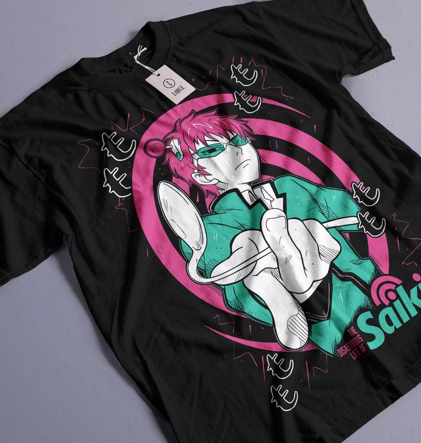 斉木楠雄のψ難 tシャツ - Etsy 日本