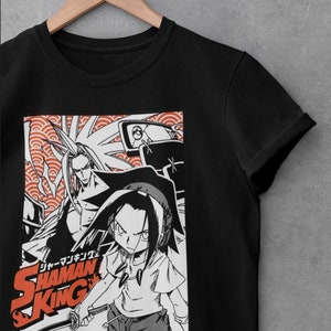 Shaman King Yoh Asakura T-Shirt, Len Tao Horo horo Anime Shirt, Manga Shirt, Japanese Shirt
