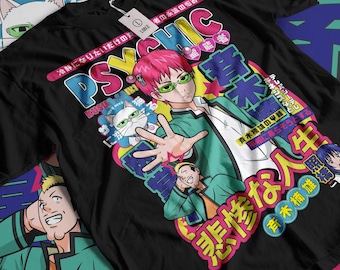 SAIKI K "annoyed face" Saiki Kusuo no Sai Nan TSHIRT