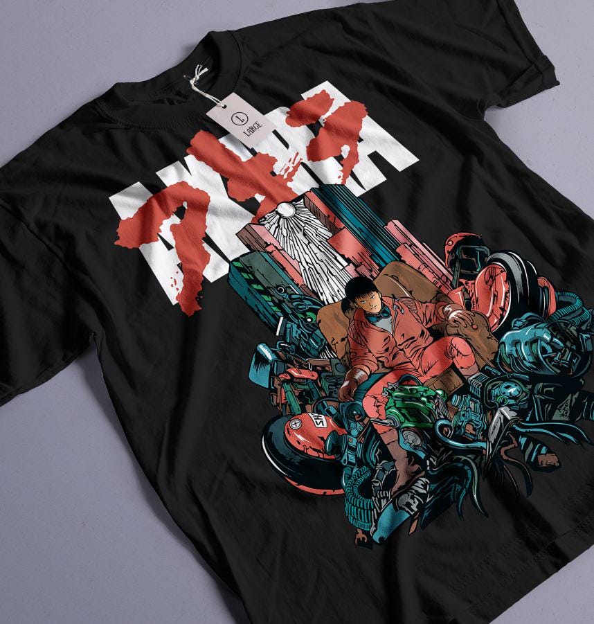 Akira t shirt - Etsy 日本
