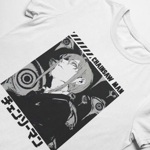 Unisex Horror Manga Creepy Girl T-Shirt, Dark Anime Gothic T-Shirt, Manga Gothic T-Shirt Inactive