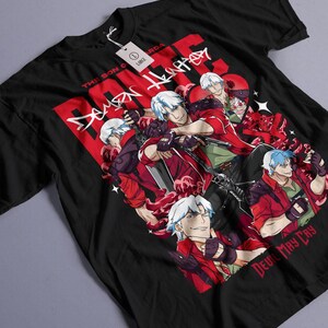 Dante Shooting DMC Premium Unisex T-shirt, May Cry DMC3 Premium Unisex T-shirt