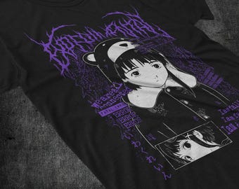 Lain Iwakura Shirt, Lain Shirt, Serial Experiments Lain shirt, Anime Shirt, Streetwear, Anime Manga Shirt, Anime Graphic Tee, Anime Lover