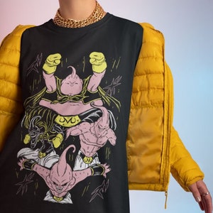 アニメヴィンテージスペシャルユニセックスTシャツ、アニメマンガシャツ、アニメシャツ、黒い剣士、スカルナイト、グラフィックアニメTシャツ、マンガシャツ、日本
