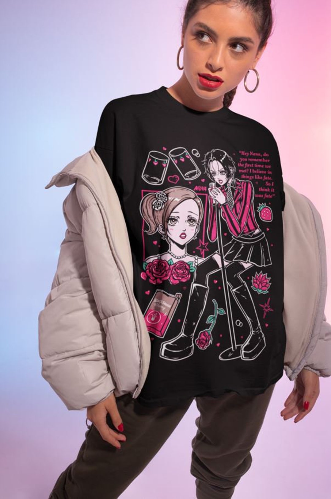 Nana anime merch nana anime shirt nana osaki manga etsy