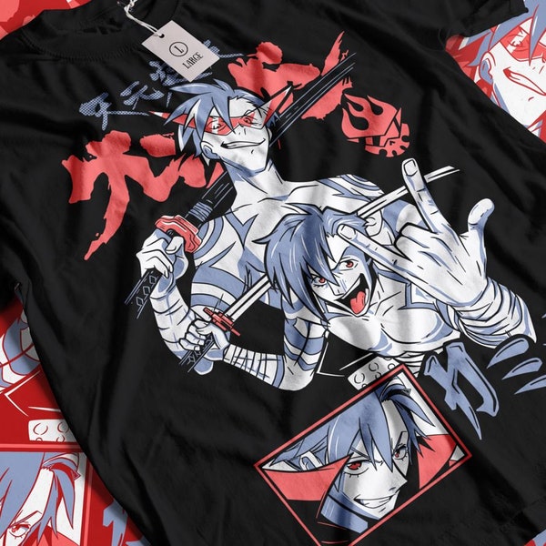 Kamina Tengen Toppa Gurren Lagann T-Shirt, Kamina Tee, Simon, Yoko, Mecha, Anime Shirt, Aesthetic, Manga Tee, Japanese Movie, Shounen