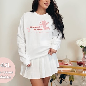 Romance Reader Crewneck, Hopeless Romantic Sweatshirt, Bookish Sweatshirt, Hopeless Romantic Crewneck, Romance Book Sweatshirt