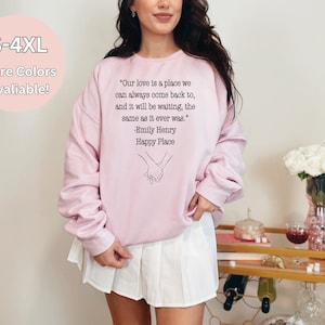 Written By Emily Henry Sweatshirt, Bookish Sweatshirt, Emily Henry Sweatshirt, Book Lovers Gift, Romance Readers, Booktok