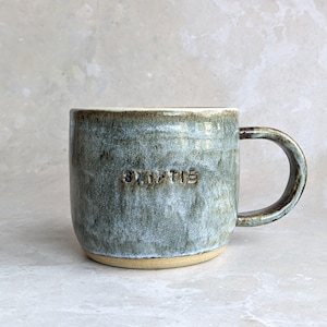 SWIFTIE blue mug, Handmade blue mug, Swiftie gift, Girlie mug, Fan mug, Fan girl mug
