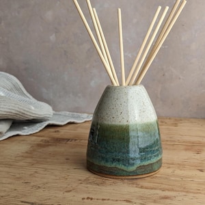 Rockpools Handgefertigter Keramik-Diffusor, Einzigartiger Reed Diffusor, nachfüllbarer Diffusor Topf
