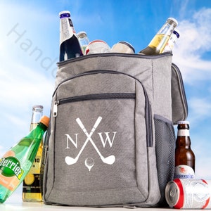 Sac isotherme de golf grande capacité - Cadeaux pour golfeurs, Sac isotherme pour bière de golf, Cadeaux de camping pour hommes, Cadeaux d'anniversaire de mariage, Cadeaux de fête des pères