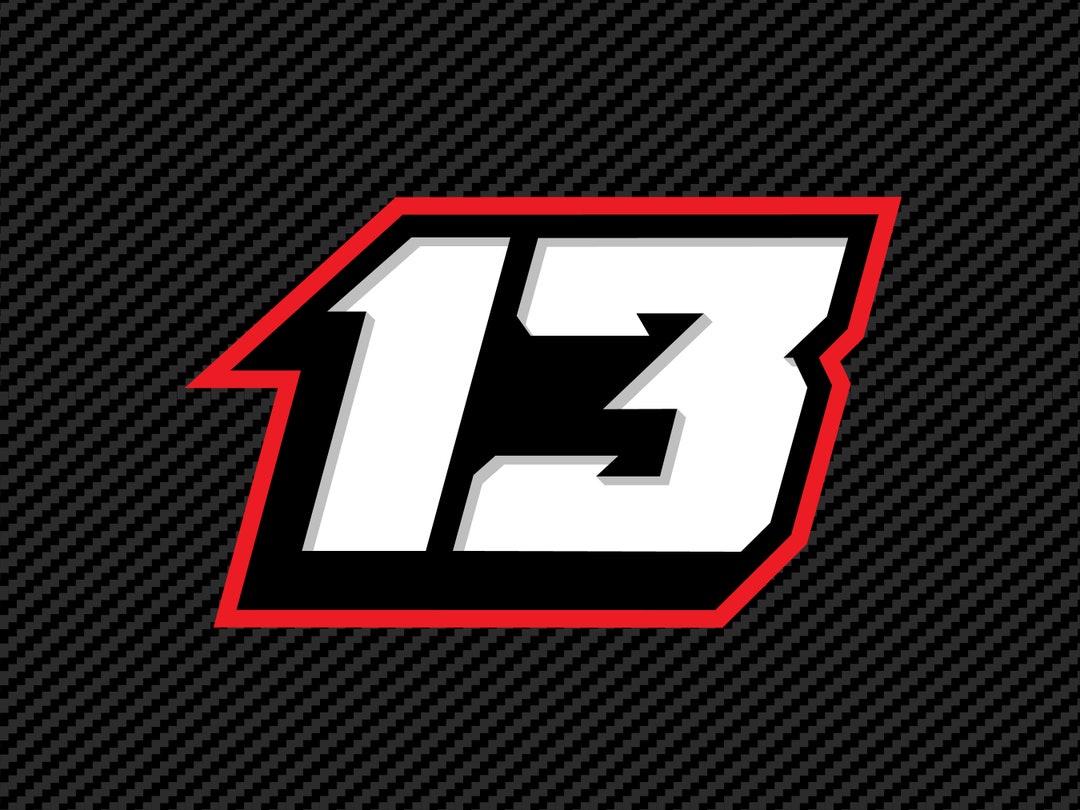 4 Custom Racing Numbers Laminated Decal Stickers Etsy