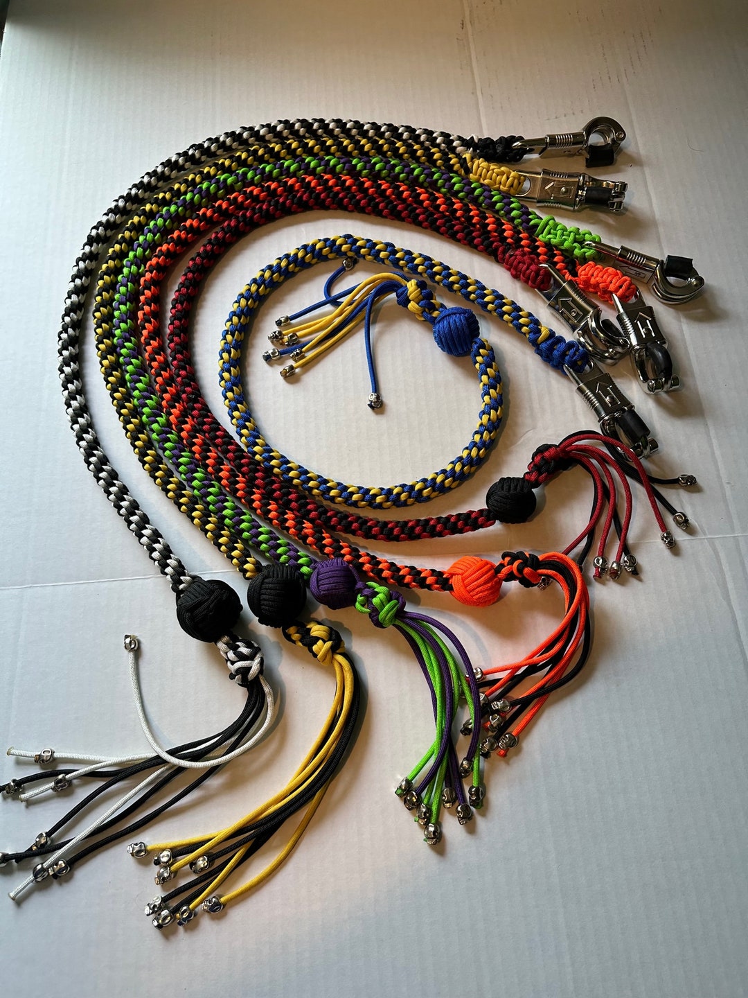 Paracord Motorcycle Get Back Whip Biker Whip Handlebar Etsy