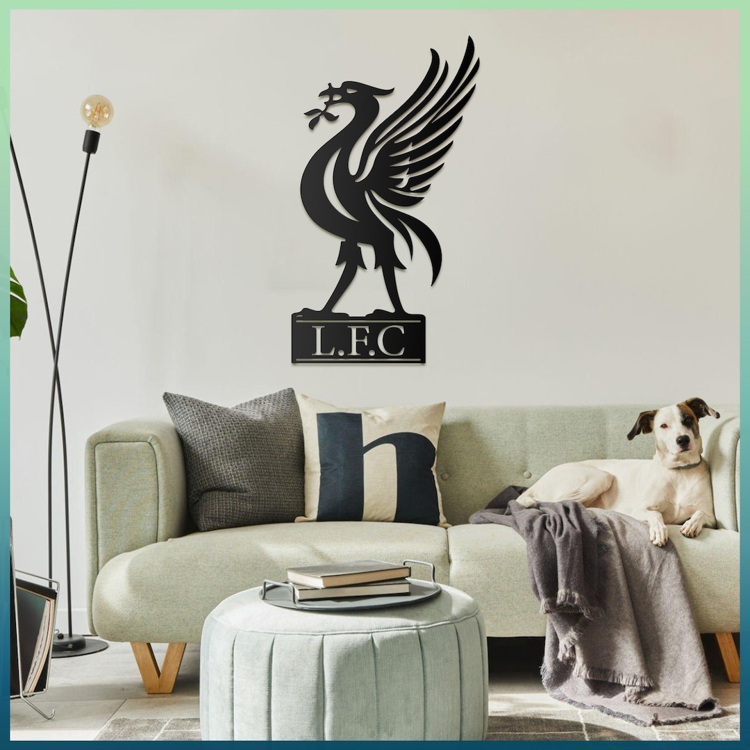 Unique L.F.C Metal Wall Art Liverpool FC Metal Wall Decor Etsy