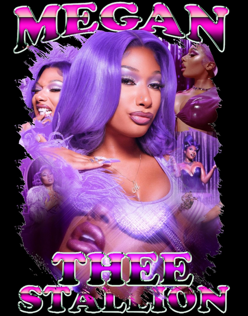 Stallion Female Rapper PNG Vintage Female Singer Shirt - Etsy