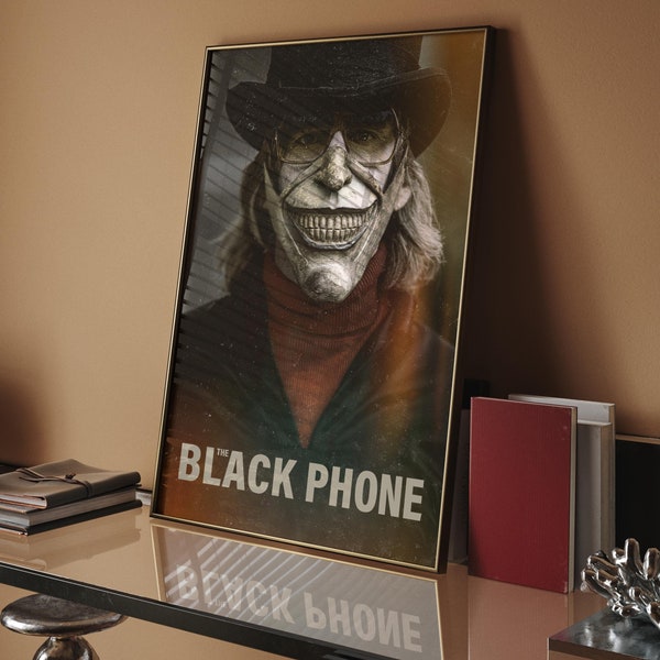 Black Phone Movie Poster Etsy