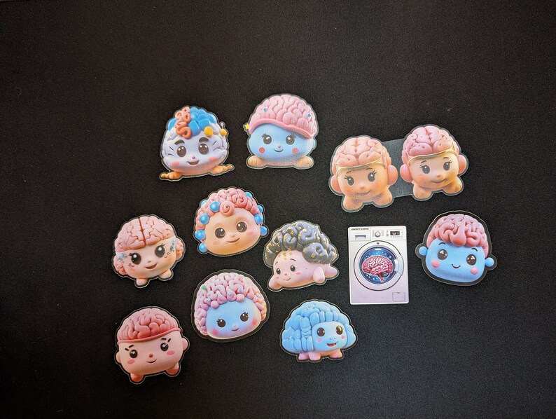 Brain Washed Buddies Deluxe Sticker Collection, It's Okay to Be