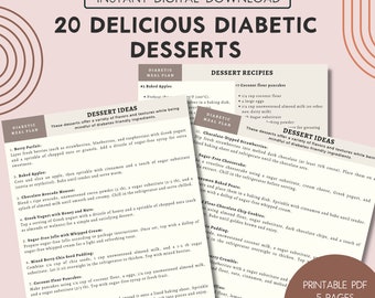 20 Diabetic dessert Recipies Sugar-free Desserts Diabetic Meal plan Dessert options diabetic friendly food Vegan Desserts Keto food