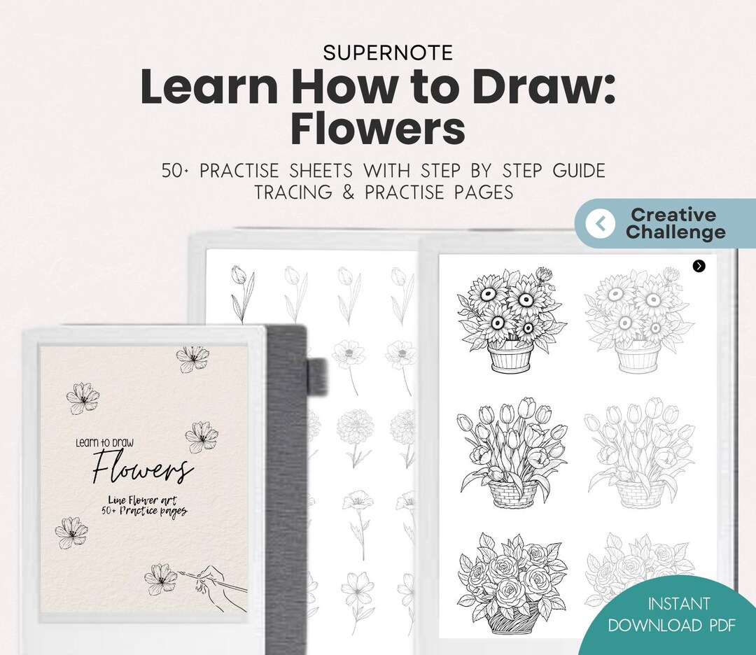 Learn How to Draw Supernote Template Supernote Creative Templates ...
