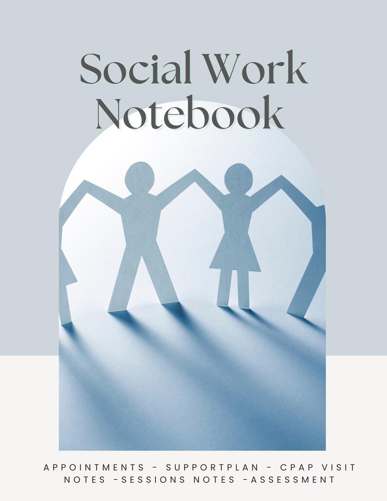 Social Work Notebook Supernote Template Notes Counseler Supernote Log ...
