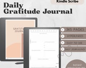 Daily Gratitude Journal Kindle Scribe Template Planner Kindle Scribe Templates Epaper Journal Kindle Scribe Cover PDF Journal Gratitude