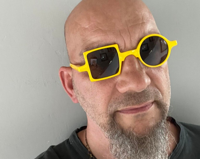Sunglasses Patchwork yellow Ref. 260718P