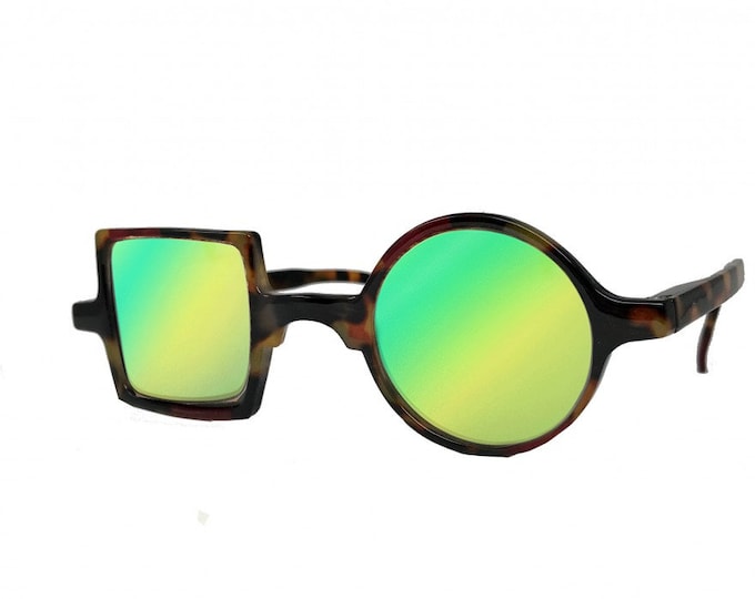 Sunglasses Mirror Patchwork ecrail Ref. 260708SPM