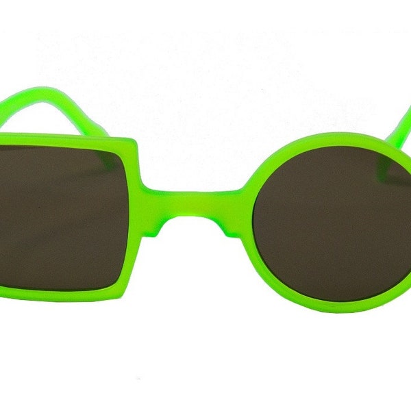 Sunglasses Patchwork fluorescent green  Ref. 260713SP