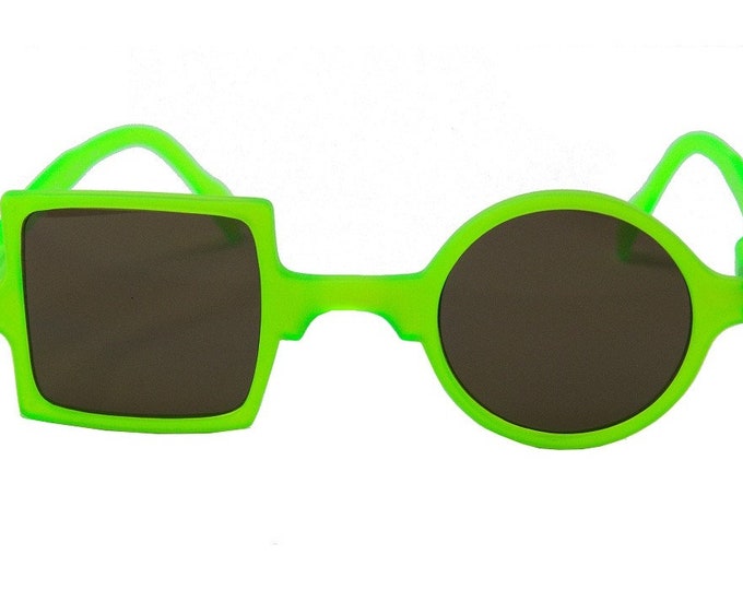 Sunglasses Patchwork fluorescent green Ref. 260713SP