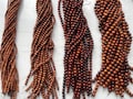 Natural Sandal Wood Beads, Smells Nice 4mm 6mm 8mm 10mm 12mm Round Wooden Beads 15.5” or 40cm Full Strand, Jewelry Supplies, E009 product logo