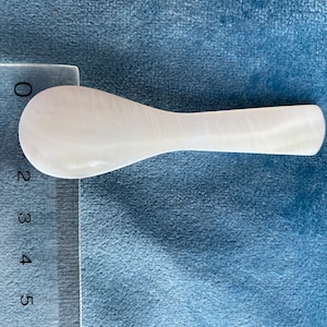 Mother of Pearl Caviar Scoop, MOP Shell Scoop, Caviar Spoon, Seashell spoon, Caviar Scoop, Shell Scoop, Jam Spoon, E049