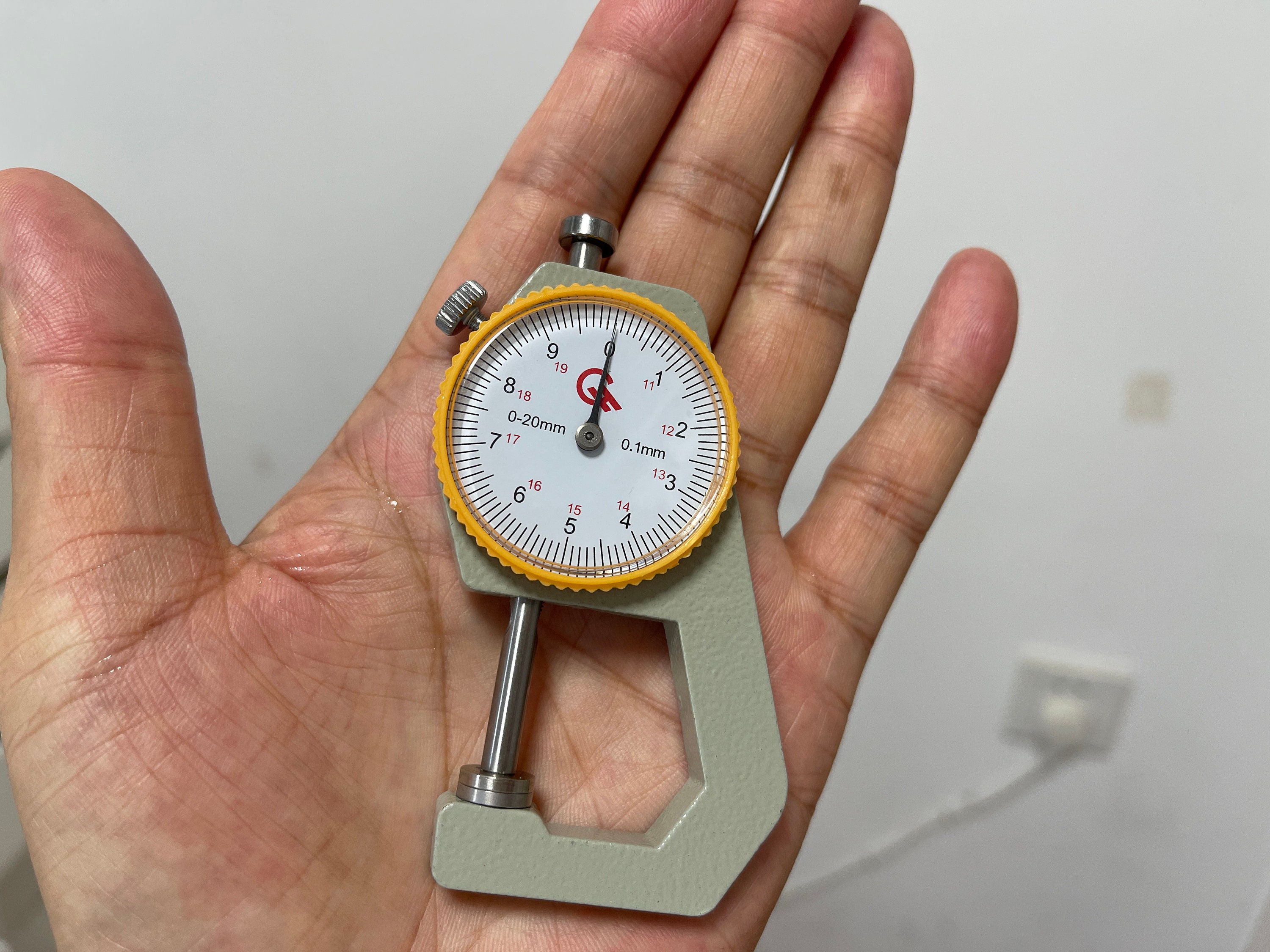 Jauge De Diamètre Des Perles 0-20 Mm, Jauge D'épaisseur De Perle Pour Mesurer Le Diamètre Des Perles, Plastique