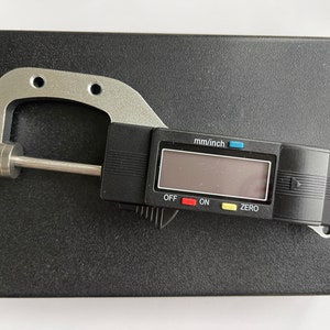 0-25mm Digital Pearl Measuring Gauge , Jewelry Diamond Gauge, Pearl Thickness Gauge 0.1mm Precision, Thickness Measuring Tool, E312