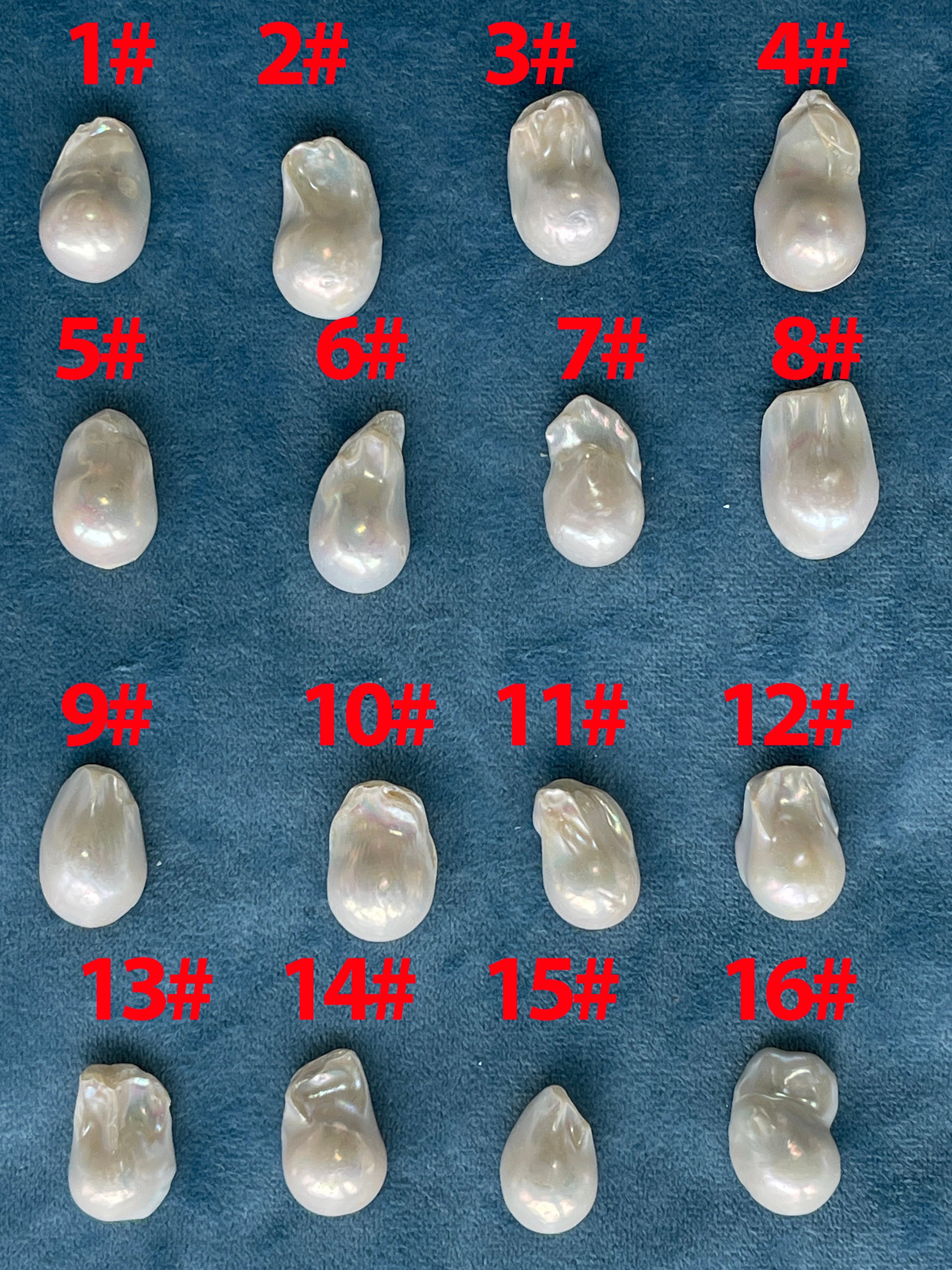 10-16mm rough pearl, no hole, natural pearl beads, undrilled baroque pearl,  assorted pearls, large pearl,50g