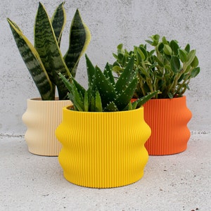 Planter Nº1 | Yellow - Orange